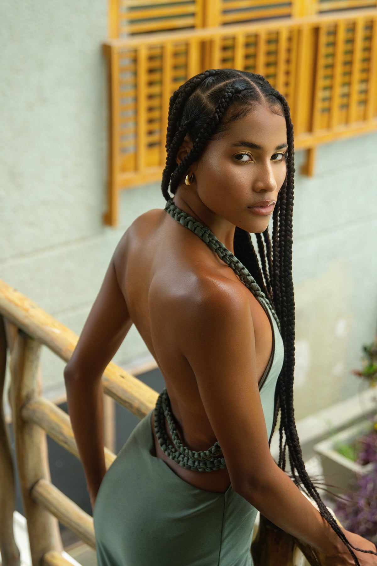 KAIA-VESTIDO VERDE